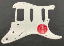 Golpeador Fender Squier Fat Strat HSS blanco 1 capa única ~ STRATOCASTER con tornillos segunda mano  Embacar hacia Argentina