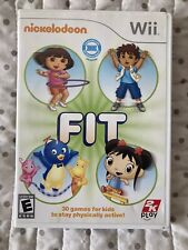 Nickelodeon Fit (Nintendo Wii, 2010) CIB With Manual for sale  Shipping to South Africa