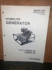Homelite 178a50 generator for sale  Fitzwilliam