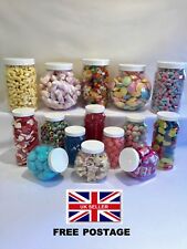 Plastic sweet jars for sale  Shipping to Ireland
