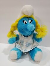 Smurfette plush vintage for sale  Greenfield