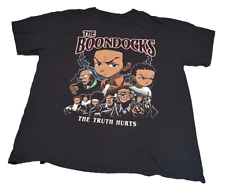 Large New School Graphic "The Boondocks" Cartoon T-Shirt  for sale  Shipping to South Africa