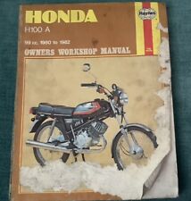 Haynes honda h100 for sale  SOUTHEND-ON-SEA