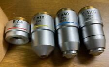 Conjunto de 4 objetivas de microscópio Olympus comprar usado  Enviando para Brazil