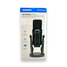Microfone condensador USB com fio Samson G-Track Pro com interface de áudio comprar usado  Enviando para Brazil