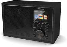 IR100 Oakcastle Spotify Radio z kolorowym wyświetlaczem Bluetooth, radio internetowe W-LAN USB, używany na sprzedaż  Wysyłka do Poland