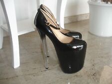 Stiletto pump schwarz gebraucht kaufen  Neu-Anspach