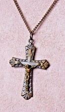 Vintage italian crucifix for sale  Clovis