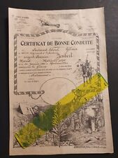 Militaria certificat bonne d'occasion  Bourg-la-Reine