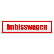 Imbisswagen magnetschild schil gebraucht kaufen  Leipzig