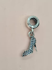Authentic Pandora Charm Disney Cinderella's Sparkling Slipper Dangle for sale  Shipping to South Africa