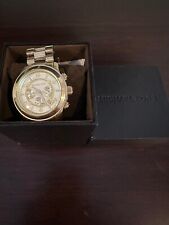 Relógio feminino Michael Kors MK8077 ouro aço inoxidável comprar usado  Enviando para Brazil
