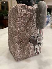 Used, Funky Rock Designs Granite Stone Dispenser Bottle Liquor Wine USA Man cave Bar for sale  Shipping to South Africa