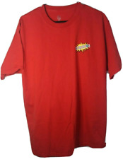 Smarties Candy Red Logo Shirt Size Large L Men's Short Sleeve T-Shirt, used for sale  Shipping to South Africa