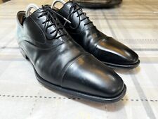 Magnanni Federico Mens Size 9 Shoes Black Leather  Cap Toe Oxford Dress 15959 for sale  Shipping to South Africa