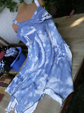 Sommerkleid jeans batik gebraucht kaufen  Flammersfeld
