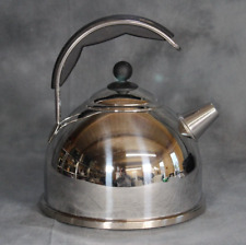 Genuine Aga Heavy Gauge Polished Stainless Steel Stove Top Kettle Tea Coffee for sale  Shipping to South Africa