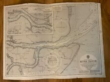 Vintage admiralty chart for sale  NORTHAMPTON