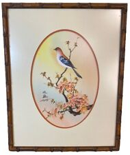 Framed matted bird for sale  Austin