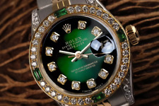 Rolex datejust green for sale  Shipping to Ireland