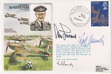 HA29a Sir Keith Park Signed Adolf Galland K Rammelt Luftwaffe Fighter Ace WW11   for sale  THETFORD