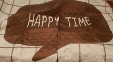 Cobertor de piquenique dobrável Wolf Walker "Happy Time" 6' x 6', usado comprar usado  Enviando para Brazil