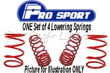 Prosport lowering springs for sale  BEAWORTHY