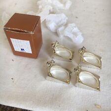 Used, 4 Vintage Chrome Silea Mouse & Cheese Napkin Holders for sale  Shipping to South Africa