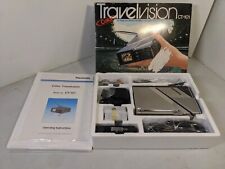 Used, Panasonic Travelvision CT-101 Worlds Smallest & Lightest Color TV 1984 1.5" Read for sale  Shipping to South Africa