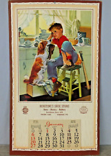 1957 advertising calendar for sale  Newtown