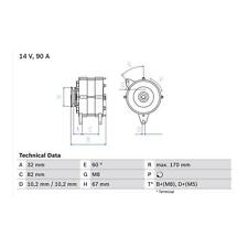 Cashback bosch alternator for sale  BIRMINGHAM