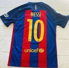Usado, Camiseta deportiva de fútbol americano Nike FC Messi Barcelona 2016/2017 para hombre talla pequeña segunda mano  Embacar hacia Mexico