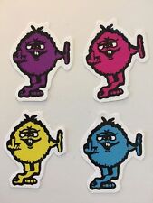 Old School BMX decals- fuzzy flipper dude, used for sale  Shipping to South Africa