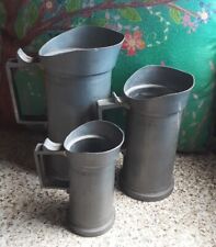 European pewter jugs for sale  MATLOCK