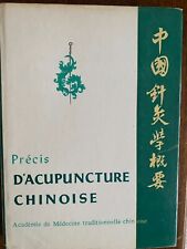 Précis acupuncture chinoise. d'occasion  Zillisheim
