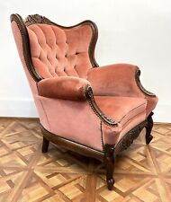 vintage wingback armchair for sale  LYTHAM ST. ANNES