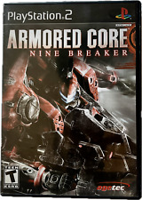 Armored Core: Nine-Breaker (Sony PlayStation 2, 2005) Usado, Sin Manual segunda mano  Embacar hacia Argentina