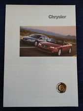 Chrysler prospekt 1997 gebraucht kaufen  Vechta