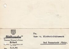 Erfurt postkarte 1946 gebraucht kaufen  Leipzig