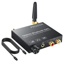Convertidor de audio digital a analógico SPDIF óptico Prozor 192Khz Bluetooth DAC  segunda mano  Embacar hacia Argentina
