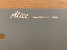 Alice air2000 talkback for sale  OKEHAMPTON