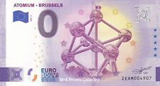Używany, Banknot 0 euro BELGIA - ATOMIUM BRUSSELS #05 Bruksela Bruxelles ZEAM-2022-4 na sprzedaż  Wysyłka do Poland