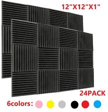 24pack acoustic foam for sale  Shipping to Ireland