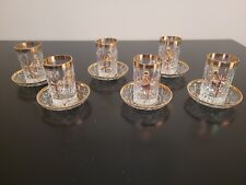 cup tea rim gold crystal for sale  Rome