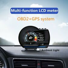 Velocímetro digital medidor automático head up display OBD2 GPS Smart Car HUD comprar usado  Enviando para Brazil