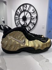 Rozmiar 10.5 - Nike Air Foamposite Pro Metallic Gold 2017, używany na sprzedaż  Wysyłka do Poland