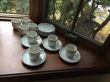 8 espresso cups and saucers for sale  Shipping to South Africa