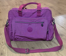 Bolsa de bebê Kipling Alanna rosa estilo carteiro fralda com trocador bolsa grande comprar usado  Enviando para Brazil