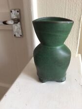 Green pottery vase for sale  ILMINSTER