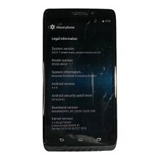 Smartphone Motorola Droid MAXX MOTXT1080M 16GB Negro Verizon (SIM única) segunda mano  Embacar hacia Mexico
